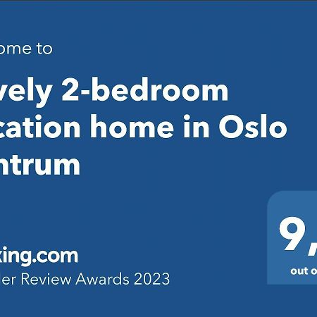 Lovely 2-Bedroom Vacation Home In Oslo ! Exterior photo